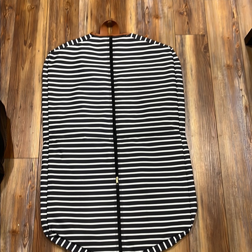 Chic Striped Garment Bag